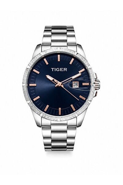 Tiger T0-3225RBL TIGER ÇELİK ERKEK SAATİ