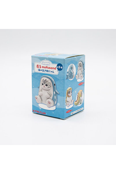 Choice Random one Mofusand Cats Wearing Marine Organism Clothes Blind Box Cut...