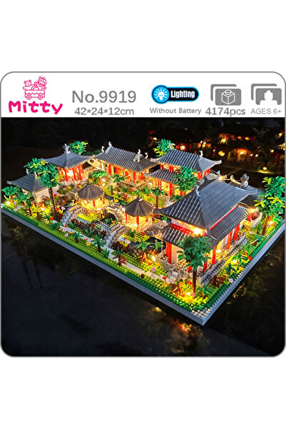 choice2 ZI9919 NO BOX Lezi Architecture Ancient Pavilion Temple Tower Lake Ga...