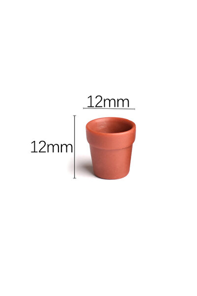 Choice A3 10Pcs Mini Flowerpot Model Simulation Furniture DollHouse Decoratio...