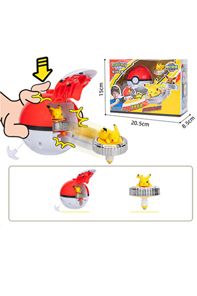 Choice1 With box Pokemon Elf spinning top Gyro ball action figure figurine Pi...