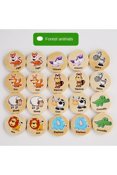 Choice Forest - Animal Find The Same Pattern Puzzle Game Kids Cartoon Animal ...