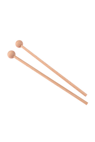 Choice 2pcs 1Pair Wood Mallets Percussion Sticks for Xylophone Knocking Stick...