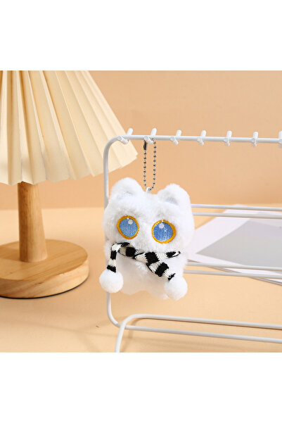 Choice Style F 1Pcs Cute Plush Black Cat Doll Toy Keychain Bag Pendant Charms...