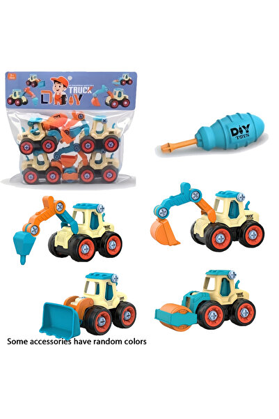Choice DIY Engineering Car Children's DIY Disassembly Engineering Car Toy wit...