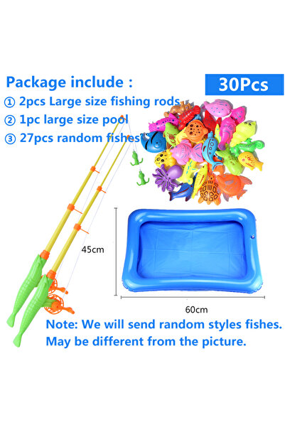 Choice1 27Y 2GG 1DC Kids' Fishing Toy Set Play Water Toys for Baby Magnetic R...