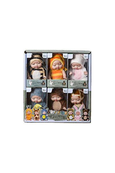 Choice 6pcs 6Pcs Simulation Princess Dolls Toy Mini Cute Sleeping Baby Series...