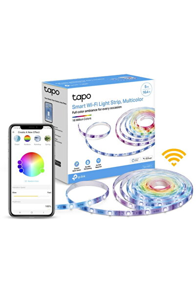 TP-LINK Banda LED RGBIC inteligenta Tapo L920-5, Wi-Fi, control vocal, sincro...