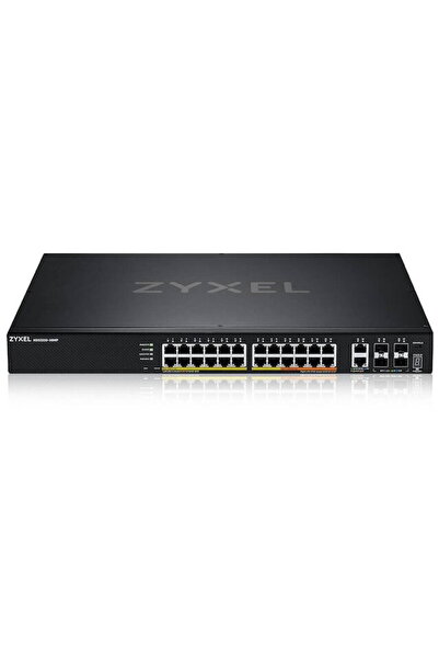 ZyXEL XGS2220-30HP, L3 Access Switch, 400W PoE, 16xPoE+/10xPoE++, 24x1G RJ45