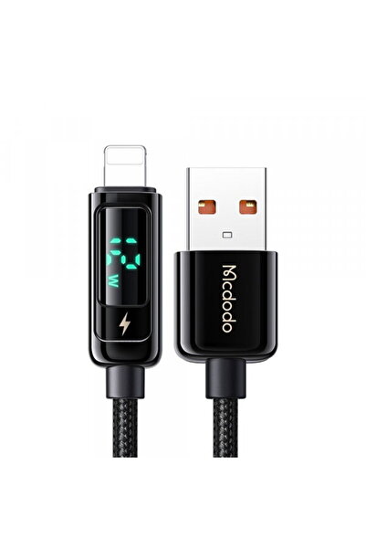 Mcdodo Cablu Date si Incarcare USB-A - Lightning CA-9940 Display, 12W, 1.2m, ...