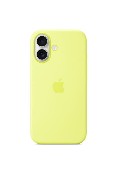 Apple Husă de silicon pentru iPhone 17 cu MagSafe - Galben Neon