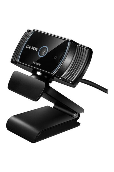 CANYON Cameră web CNS-CWC5, Full HD, 2 Megapixeli, autofocus, rotație 360 ° c...