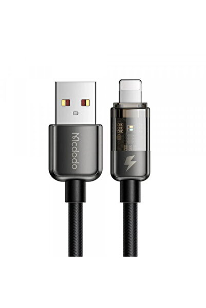Mcdodo Cablu Date si Incarcare USB-A - Lightning CA-3140 Auto Power Off, 18W,...
