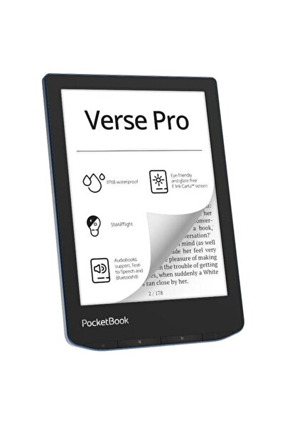 pocketbook E-Reader Verse Pro PB634, Ecran tactil 6.0 " E Ink Carta ™   1200,...