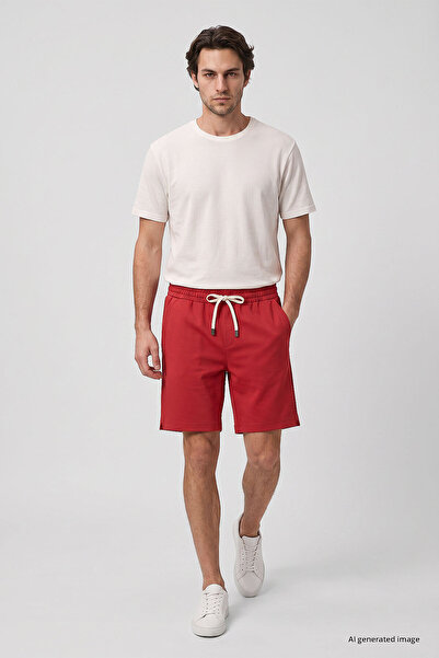 TOMMY LIFE Fiesta Standard Fit Basic Men's Shorts with Back Pocket - 81314