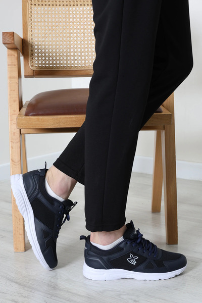 Wand Navy Blue - Unisex Mesh Orthopedic Sole Sports Shoes