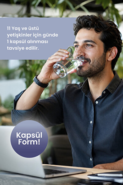Shiffa Home MAGZOME Sukrozomiyal Magnezyum & B6 & D3 Vitamini 30 KAPSÜL