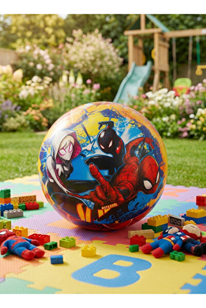 Generic Brand Marvel Spider-Man Football – Colorful Soccer Ball for Kids, Out...