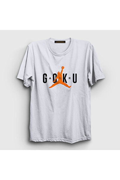 Presmono Unisex beli Air Goku anime Dragon Ball T-shirt 235436tt
