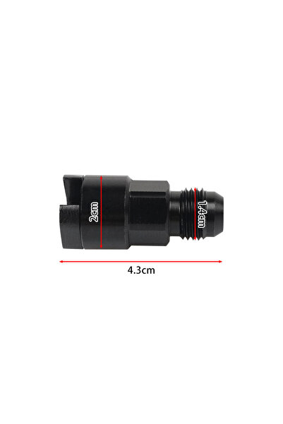 Choice3 AN6 TO 5-16 Quick Connect 6AN AN6 Male To 3/8", 5/16" Quick Disconnec...