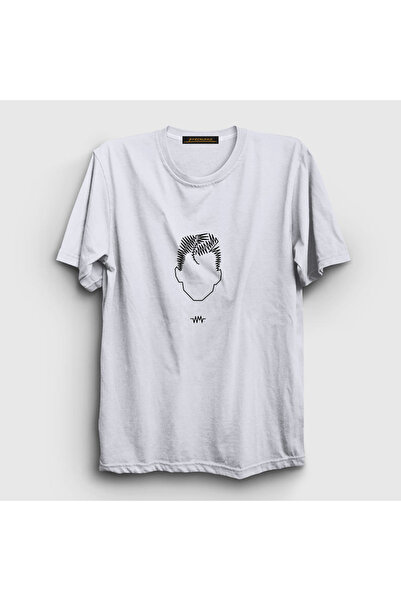 Presmono Unisex White Face Arctic Monkeys T-shirt 13144tt
