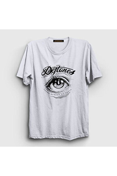 Presmono Unisex White Creep Deftones T-shirt138571tt