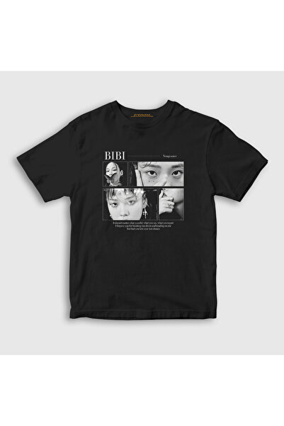 Presmono Unisex Kids Black Vengeance Bibi T-Shirt 599917Tt