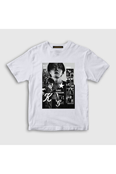 Presmono Unisex Kids White Killin It Girl J-Hope Jung Hoseok T-Shirt 597949Tt