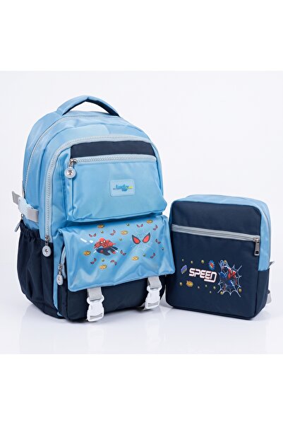 Nico Korean Style Illustrated School Bag with Accessories Girls' and Boys' Ba...