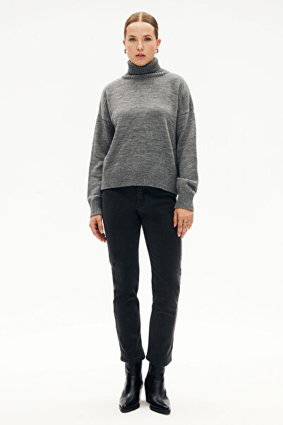 W Collection GRİ TRİKO KAZAK