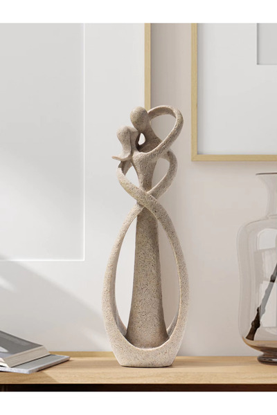 Choice BL545 Nordic Style Creative Home Decor: Embracing Couple Sculpture for...