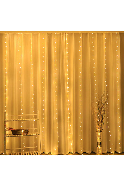 Choice سلسلة أضواء زينة عيد الميلاد LED، 3 × 2 متر، 200 مصباح LED أبيض دافئ، ...