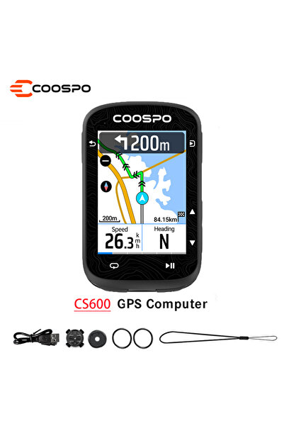 Choice6 CS600 Touch-screen COOSPO CS600 Bike Computer GPS Colorful Map Naviga...