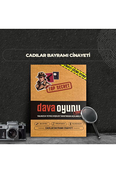 Dava Oyunu – Cadılar Bayramı Cinayeti Davası | Cinayet Çözme ve Dedektiflik Oyunu