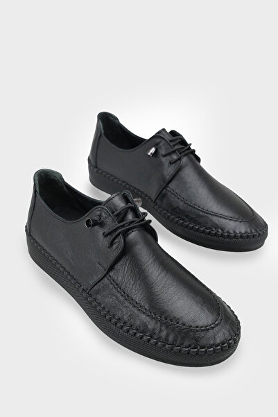 Capone Outfitters Michele Hakiki Deri Soft Konfor Tabanlı Kadın Sneaker