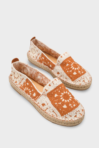 Capone Outfitters Vera Örgü Kadın Espadril
