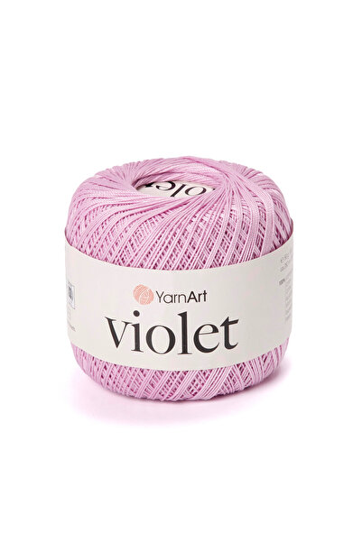 Yarnart Violet - Mercerized Lace Rope Lilac-5049