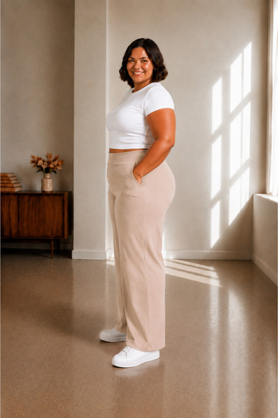 sngl tekstil Women's Plus Size Pants S m L XL 2XL 3XL 4XL 5XL 6XL 7XL 8XL 9XL