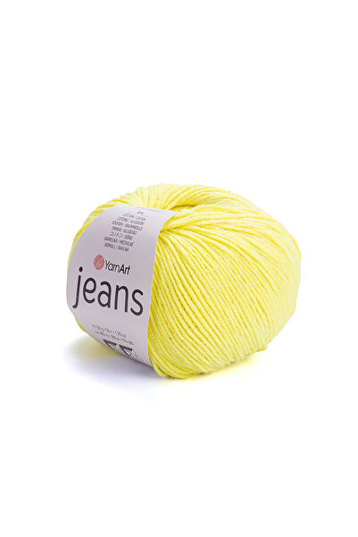 Generic Brand Yarn Art Jeans 58 Highlight Yellow Amigurumi Knitting Yarn Card...