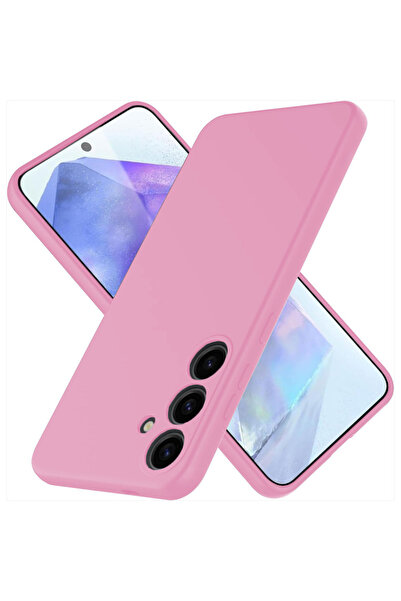 Casey Studios Samsung Galaxy A55 5G Силиконов калъф, с микрофибър, тънък, пов...