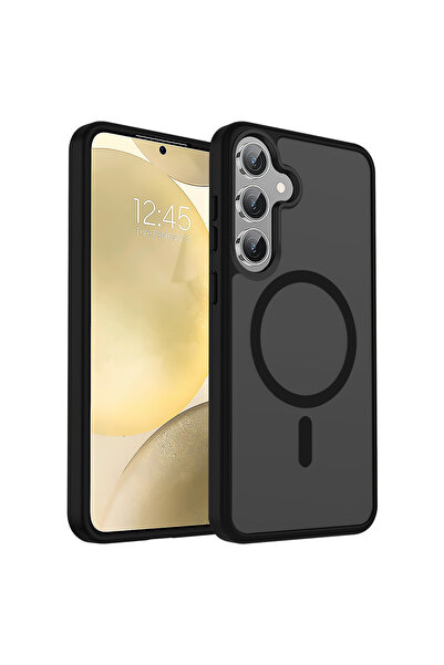 Casey Studios Samsung Galaxy S25 Plus MagSafe калъф, безжично зареждане, повд...