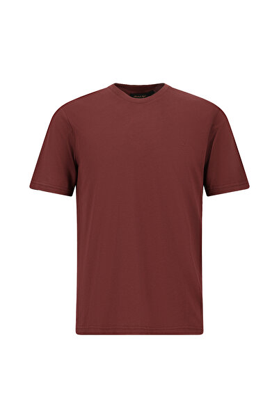 Abdullah Kiğılı guler rotund Regular Fit Brodat modal Mixt tricou