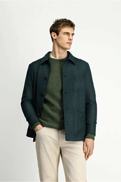 Kiğılı 6 Drop Regular Fit Standard Cut Sports Jacket / Coat in Wool Pieces