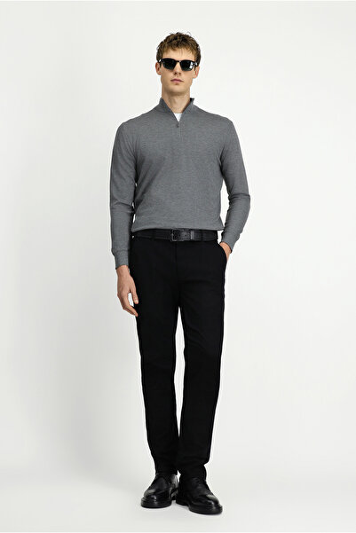 Kiğılı Croială standard, buzunar lateral, din lycra și pânză / Pantaloni chino