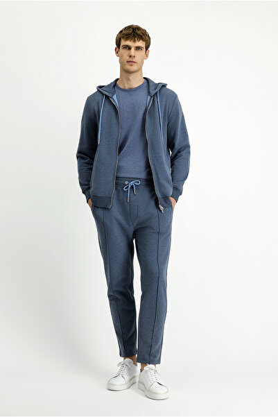 Kiğılı Beli Lastikli İpli Cepli Pamuklu Sweatpant / Eşofman Altı