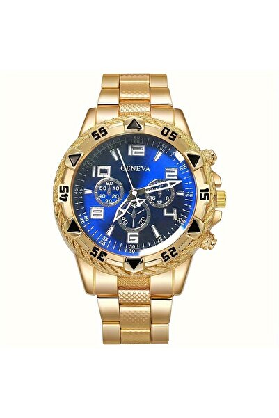 Choice3 2 4pcs/1pcs Fashionable Men's Quartz Watch - Stainless Steel Strap, R...