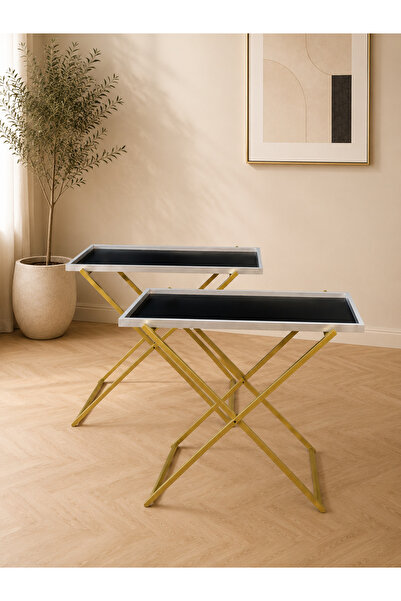 clivo home صواني تقديم , طاولات تقديم عصريه 90*90*35 / 90*80*35