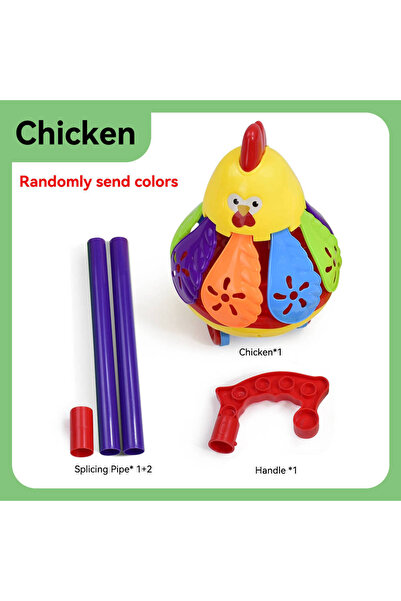 Choice1 Animal GRAY Interactive push toy car with rotating wings and bell - C...