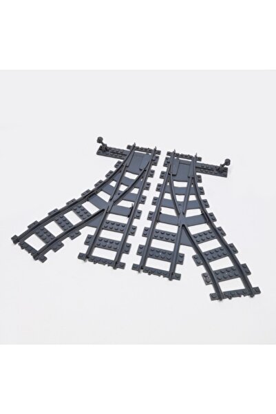 Choice6 The Forked Track Creative MOC City Traffic Straight Track Curve Lane ...
