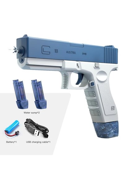 choice2 مسدس ماء كهربائي M416 للكبار، رش قوي، رش مائي أوتوماتيكي، ألعاب شاطئي...